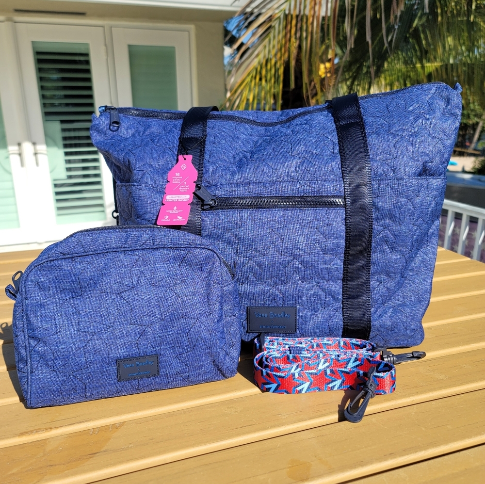 STARS!! VERA BRADLEY + SHAWN JOHNSON NWT